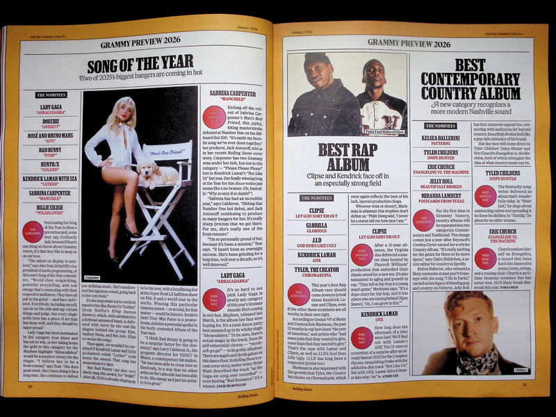 Rolling Stone N1407 Jan 2026