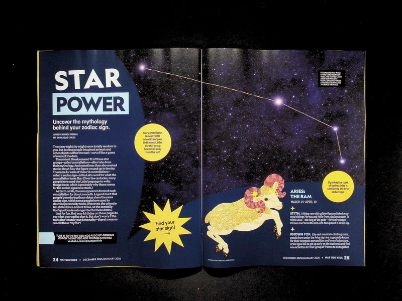 NATIONAL GEOGRAPHIC KIDS Dec 2025/Jan 2026