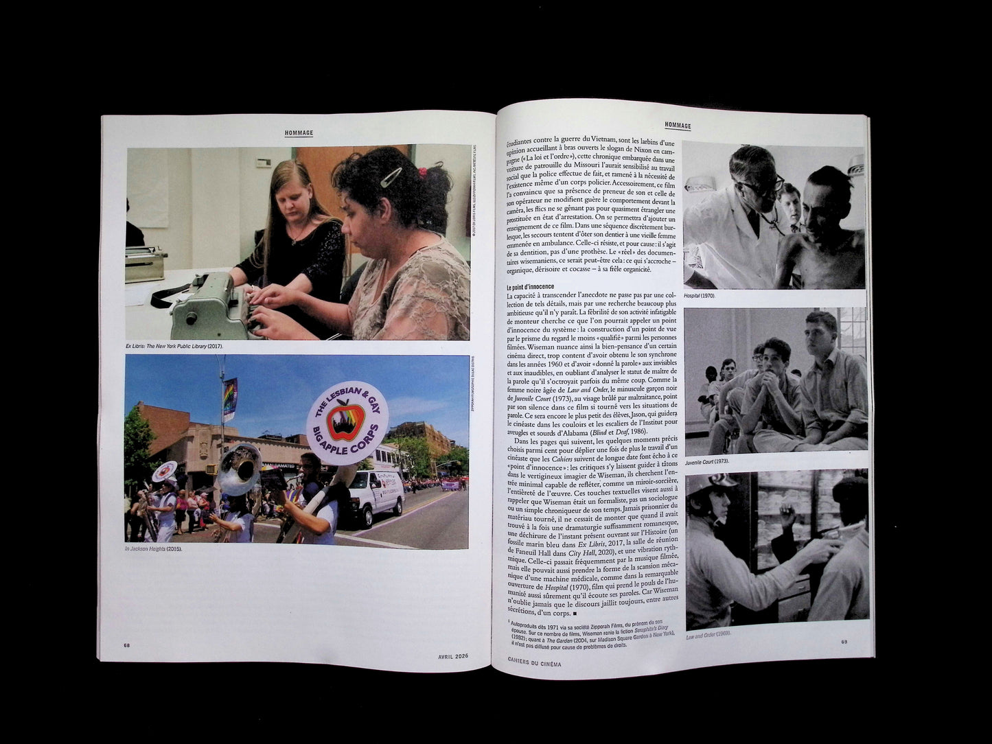 CAHIERS DU CINEMA N°830 Avril 2026 - Part 4