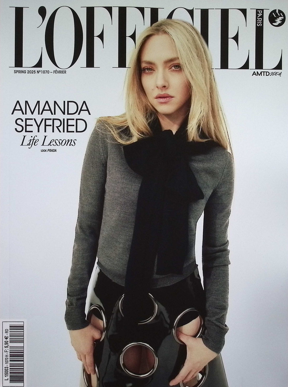 L'OFFICIEL PARIS N°1070 Fevrier 2025 (三封面)