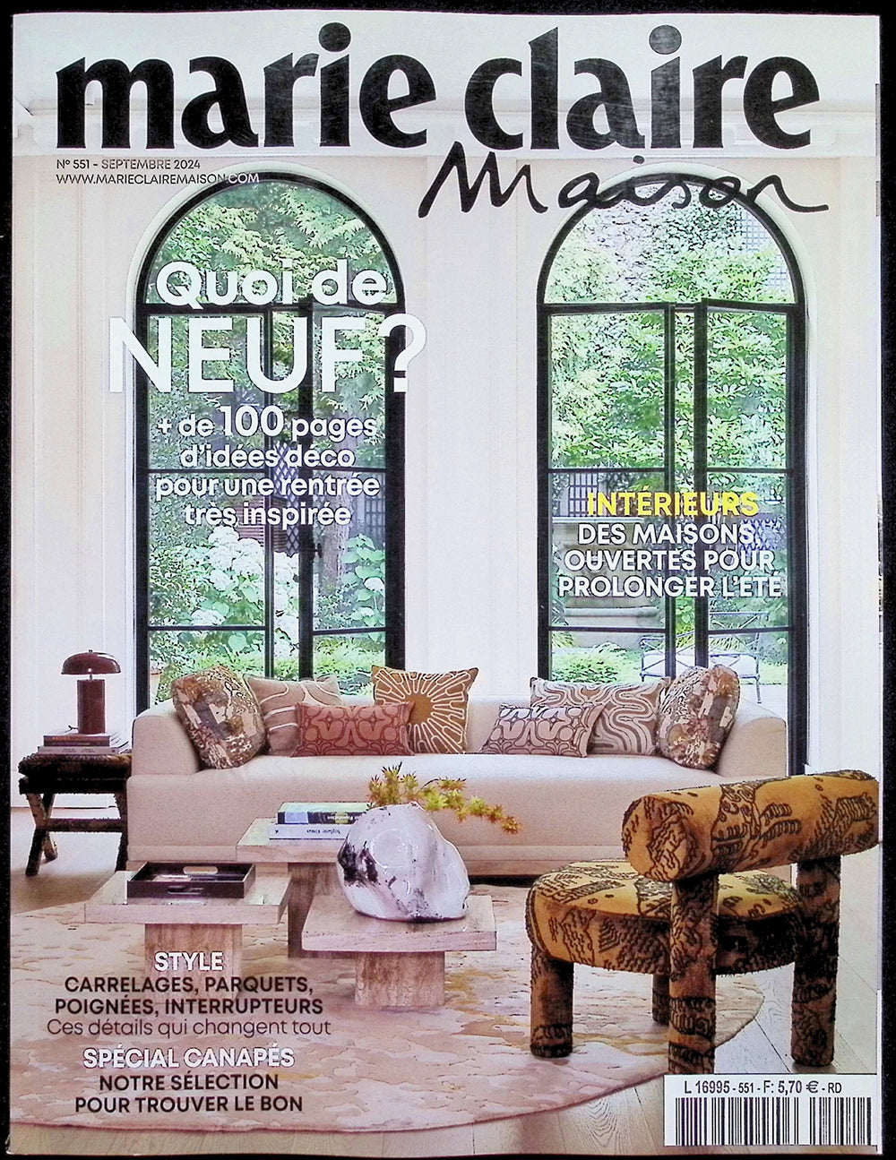 marie claire Maison (France) N°551 : Septembre 2024