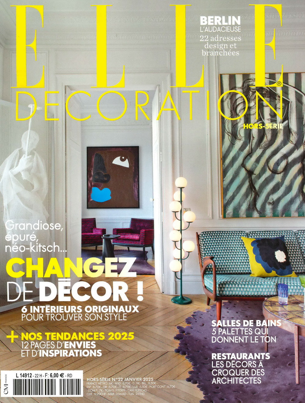 ELLE DECORATION (France) HORS-SERIE N°22 Jan 2025