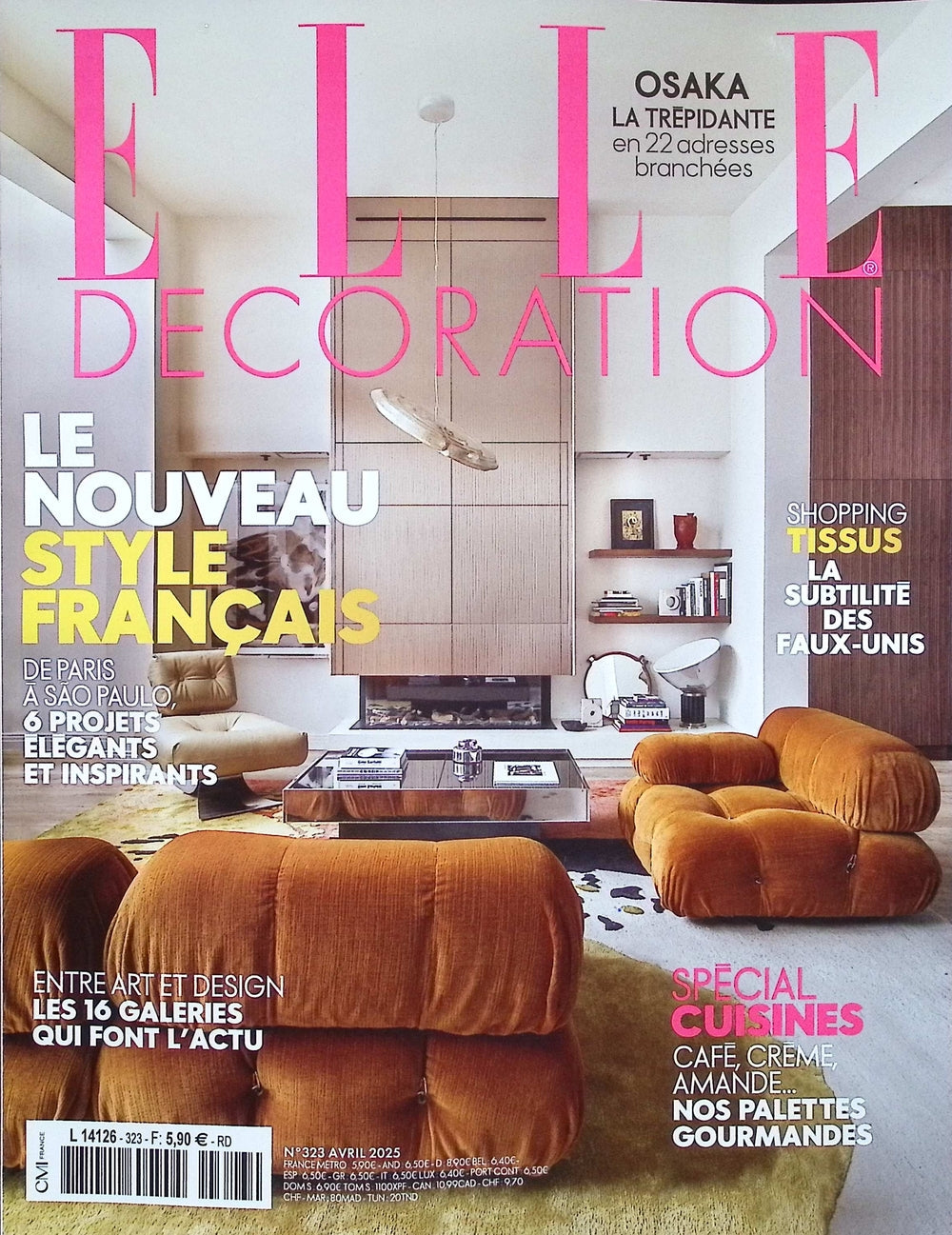 ELLE DECORATION (France) N°323 Avril 2025