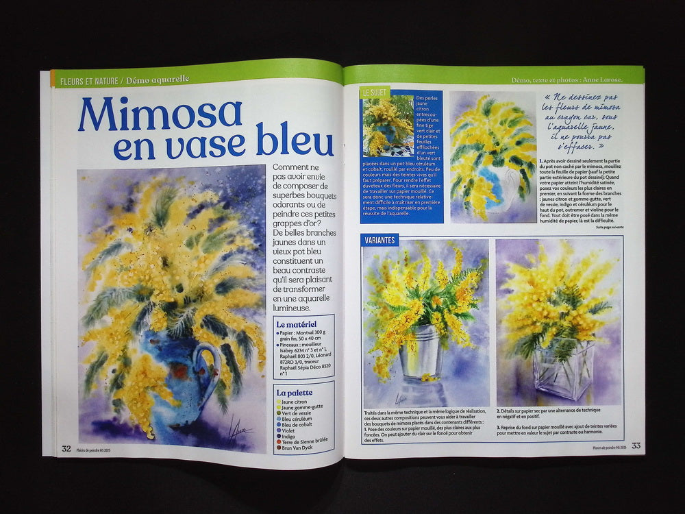 Plaisirs de peindre N.4 Juil-Aout-Sept 2025