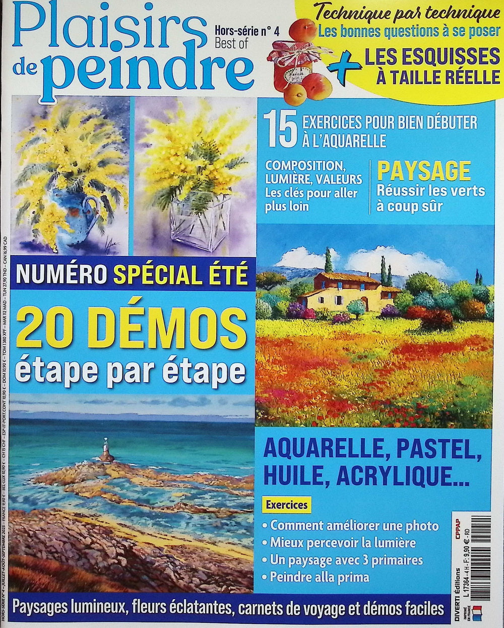 Plaisirs de peindre N.4 Juil-Aout-Sept 2025