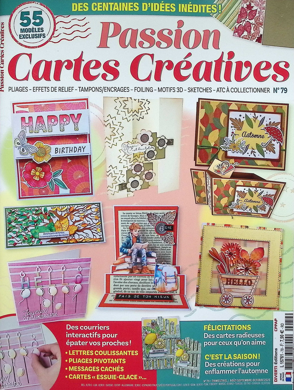 Passion Cartes Creatives N.79 Aout-Sept-Oct 2025