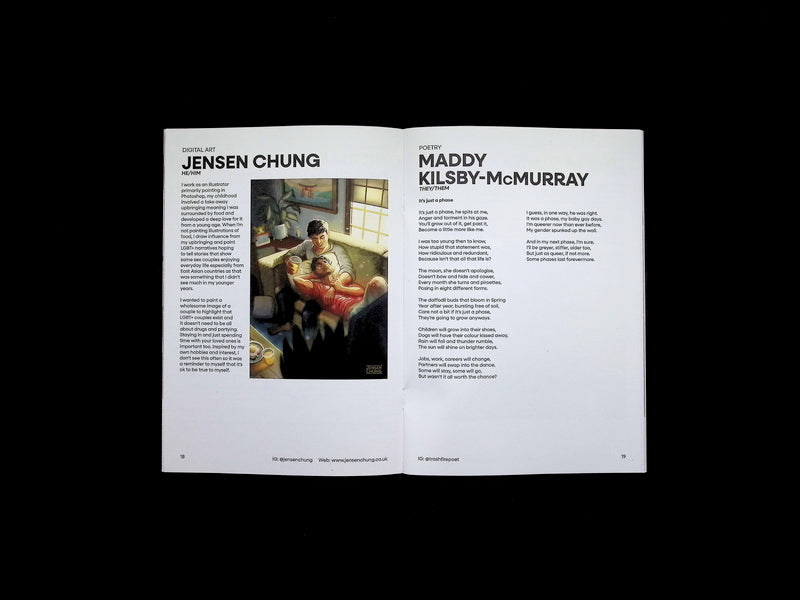 Carnations, Violets, & Lavender Queer Artist N.4 - Part 3