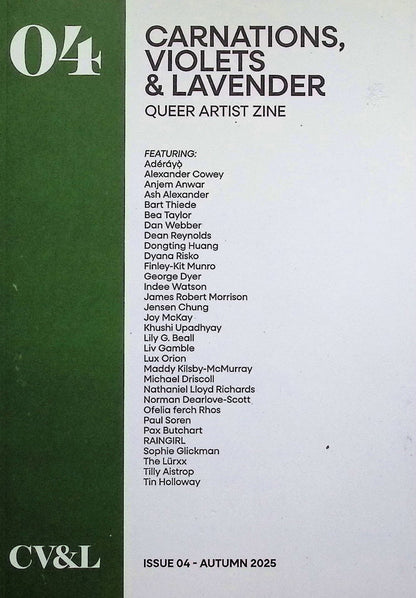 Carnations, Violets, & Lavender Queer Artist N.4