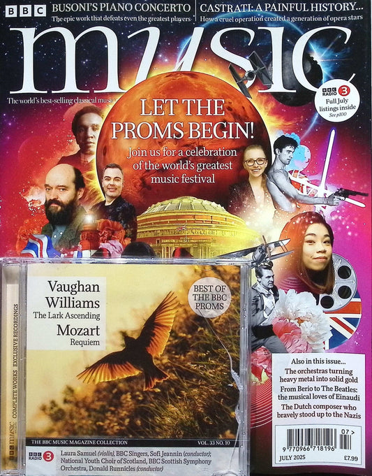 BBC MUSIC MAGAZINE [07] Jul 2025 V33N10+CD
