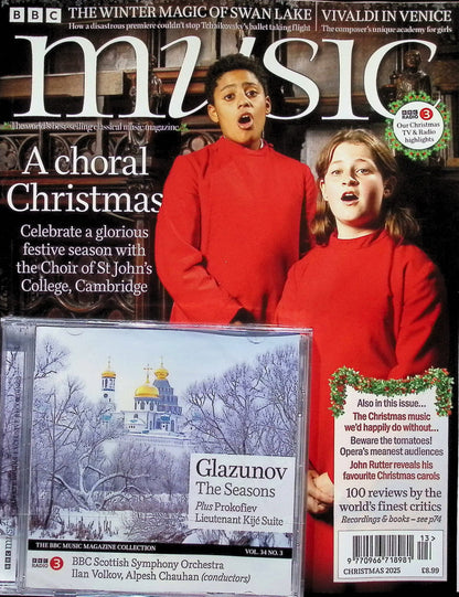 BBC music [13] V34N3 CHRISTMAS 2025+CD