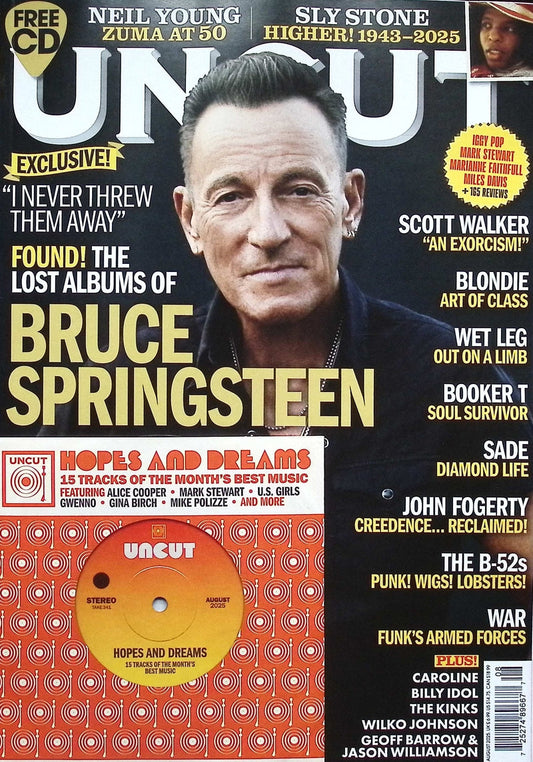 UNCUT [2025-08] NO.341+CD