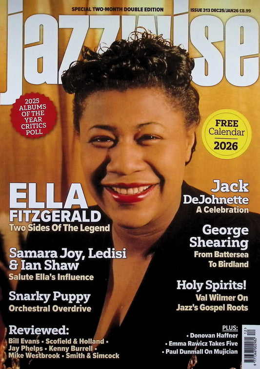 jazzwise [12] N.313 Dec'25/ Jan'26+年曆