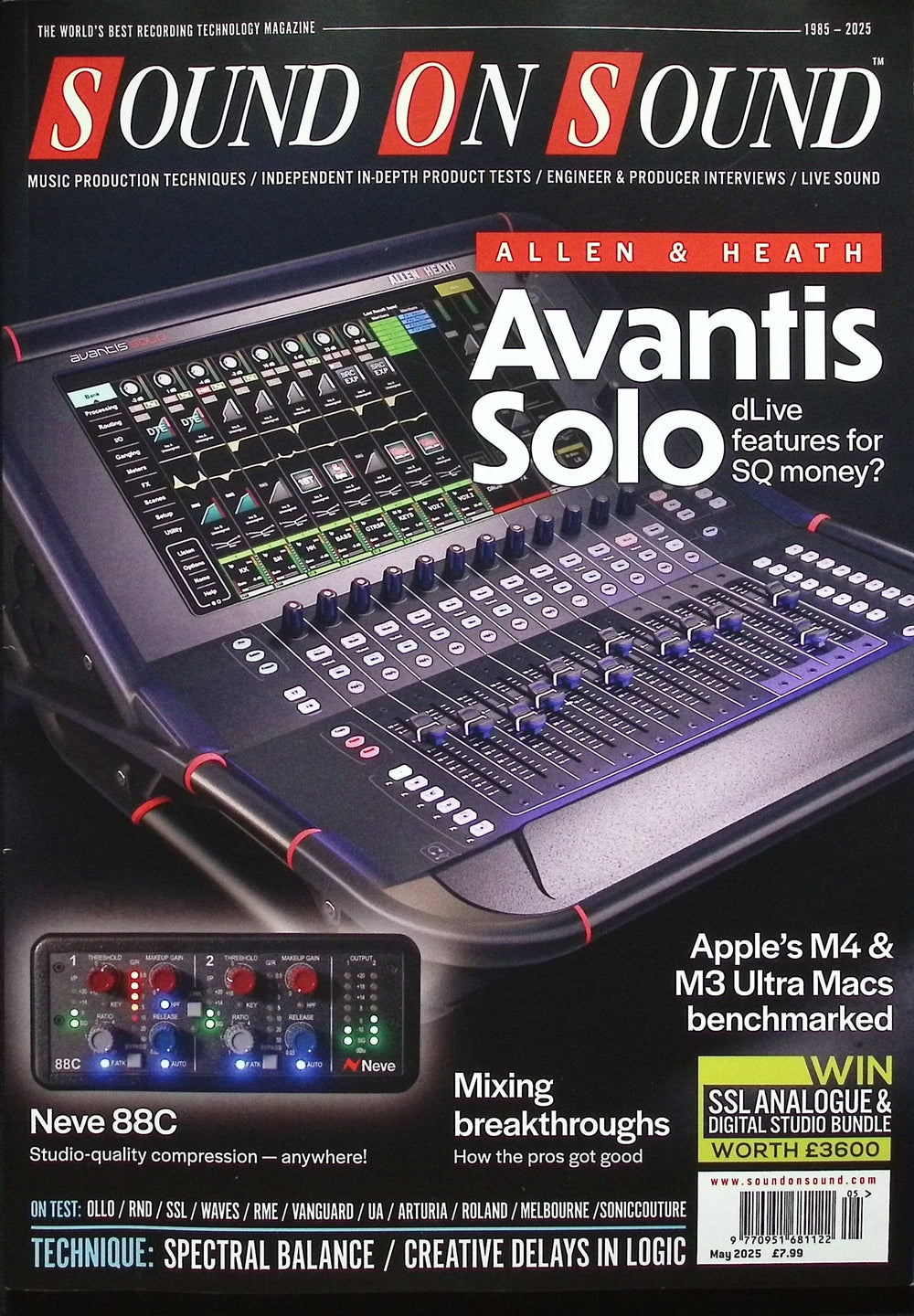 SOUND ON SOUND V40N7 [2025-05] **