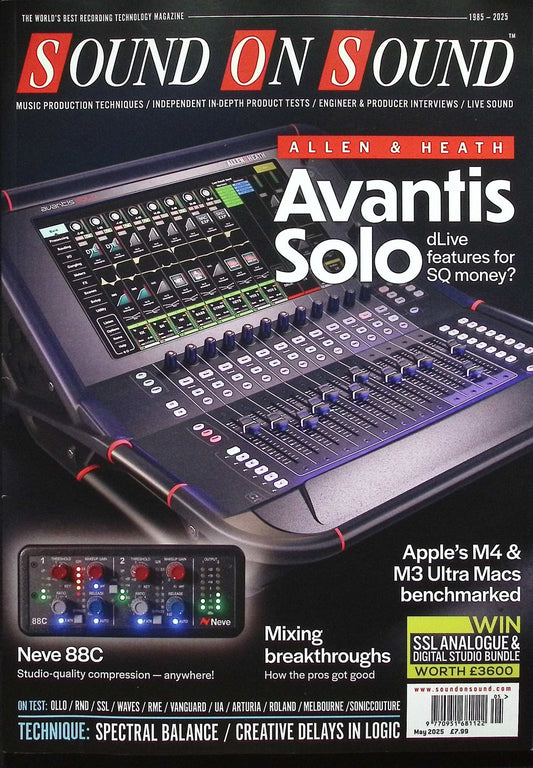 SOUND ON SOUND V40N7 [2025-05] **