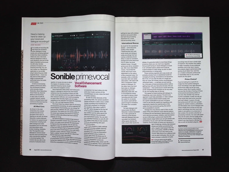 SOUND ON SOUND V40N10 [2025-08] **