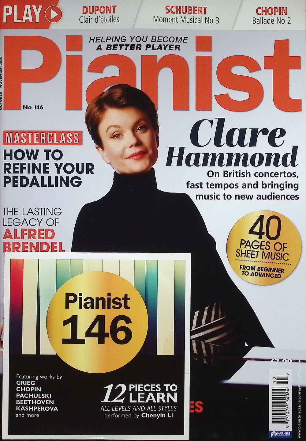 Pianist No.146 [10] Oct/Nov 2025+CD