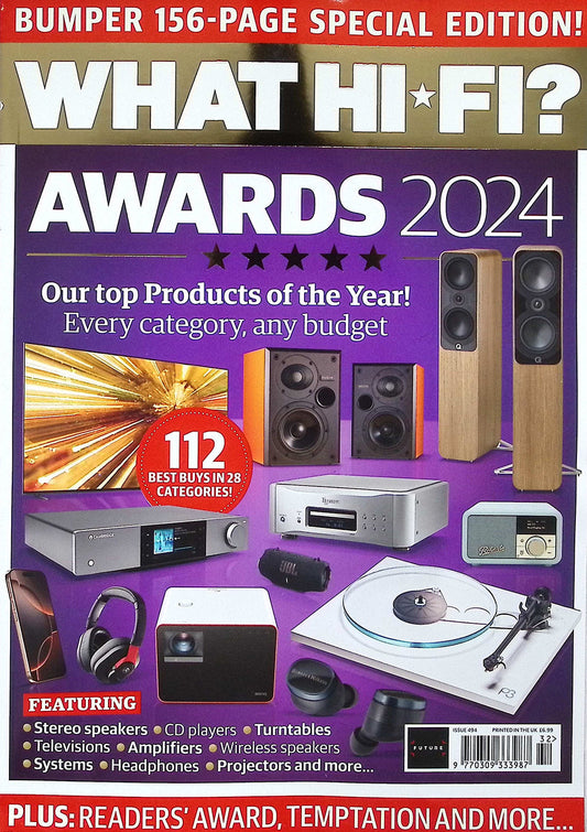 WHAT HI*FI? [32]  Awards 2024 N.494 "Spcl"
