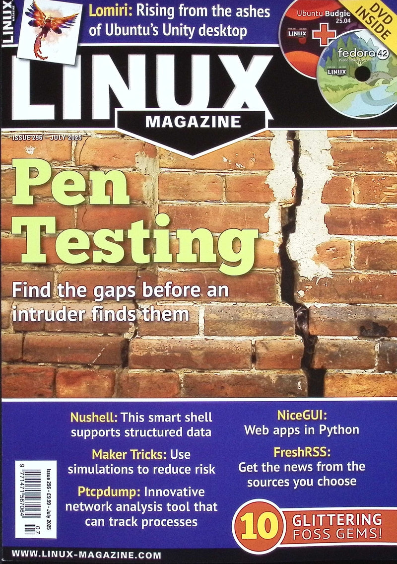 LINUX MAGAZINE [2025-07] N296+DVD