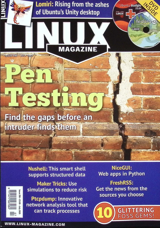 LINUX MAGAZINE [2025-07] N296+DVD