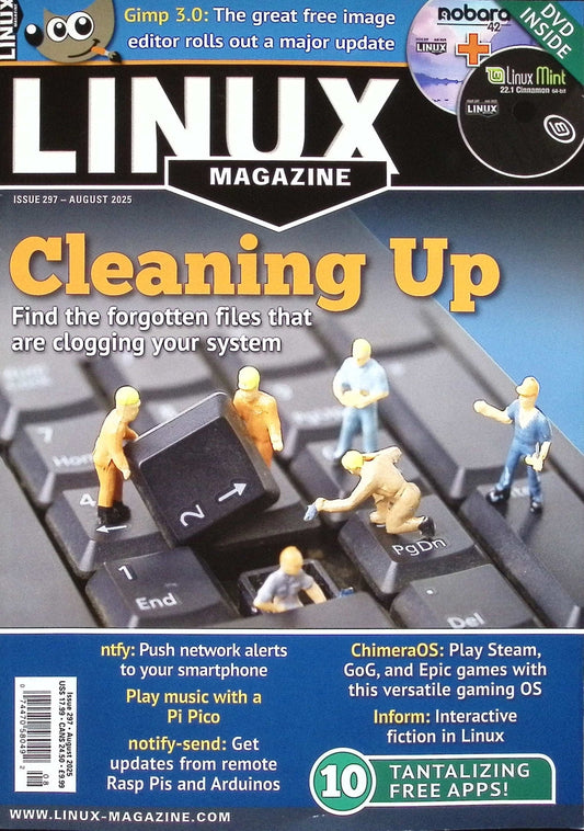 LINUX MAGAZINE [2025-08] N297+DVD