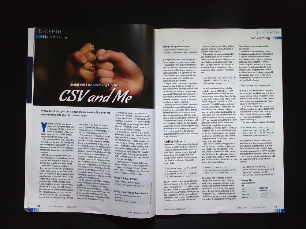 LINUX MAGAZINE UK [2025-10] N.299+DVD