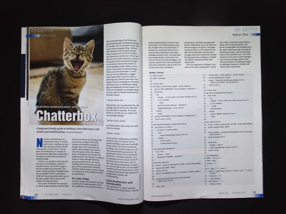 LINUX MAGAZINE UK [2025-10] N.299+DVD