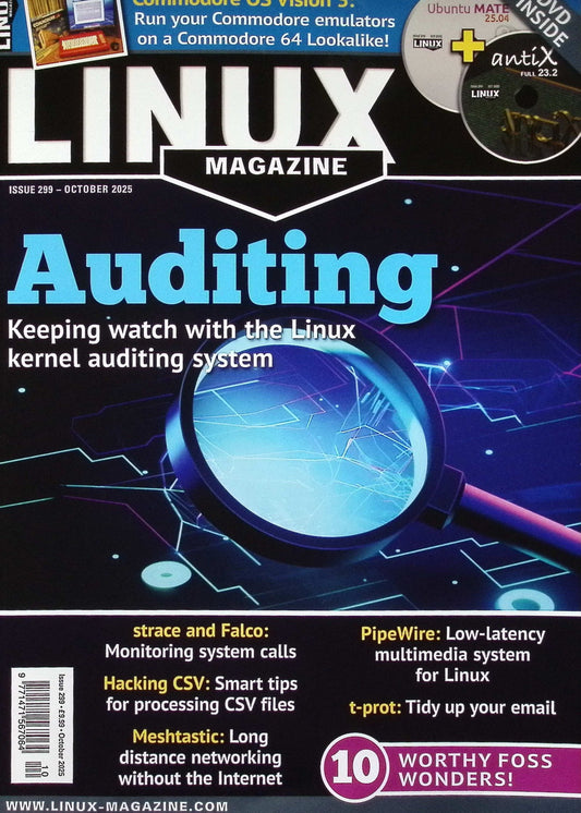 LINUX MAGAZINE UK [2025-10] N.299+DVD