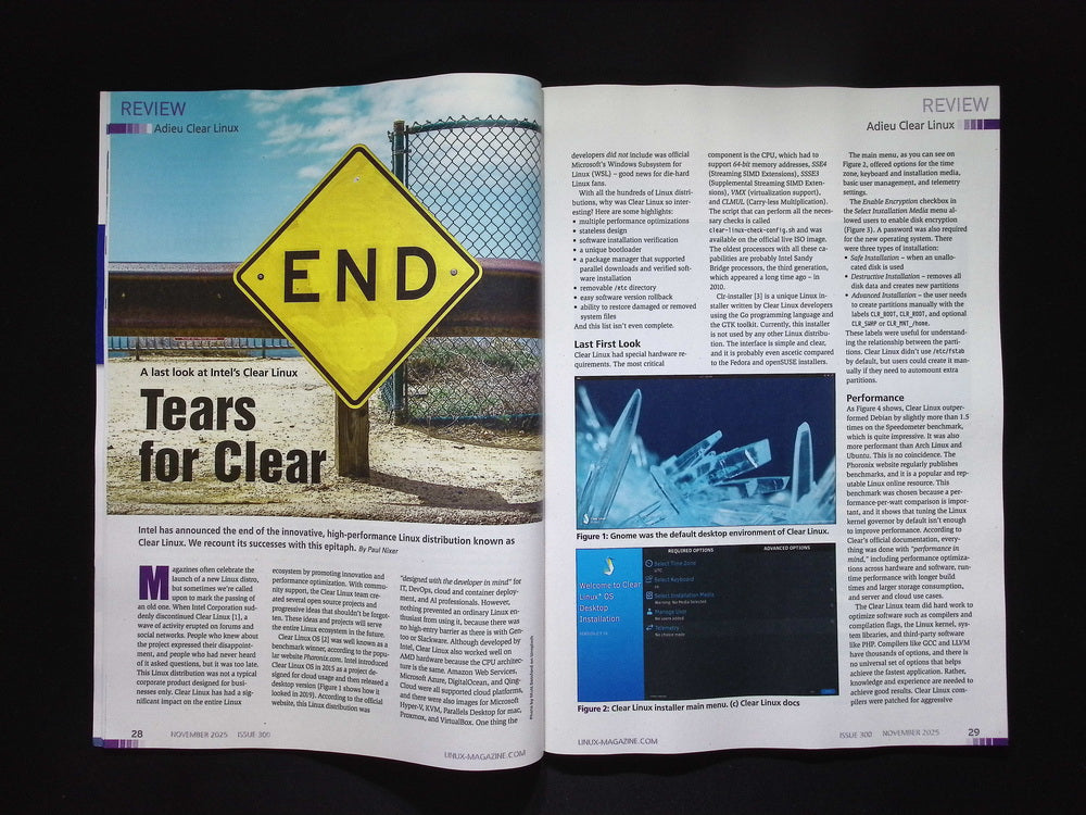 LINUX MAGAZINE UK [2025-11] N.300+DVD