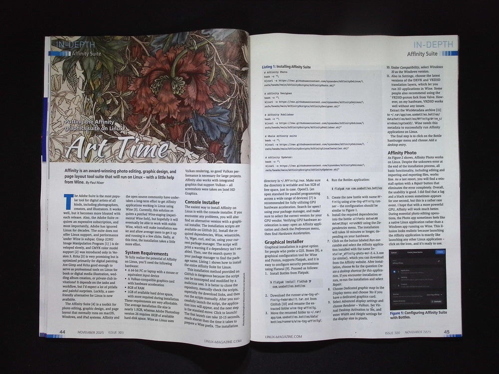 LINUX MAGAZINE UK [2025-11] N.300+DVD