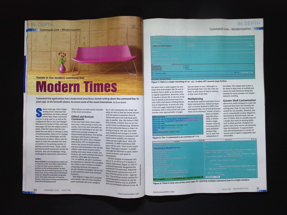 LINUX MAGAZINE UK [2025-11] N.300+DVD