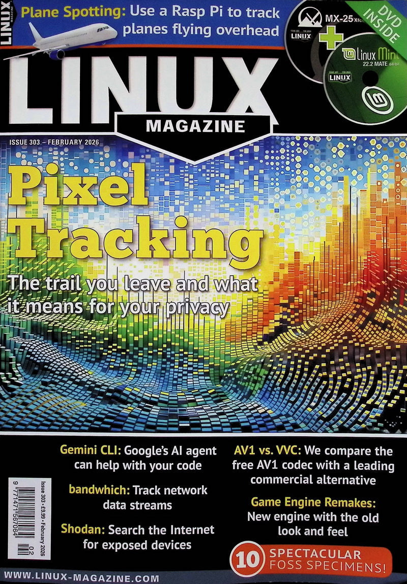 LINUX MAGAZINE UK [2026-02] N.303+DVD