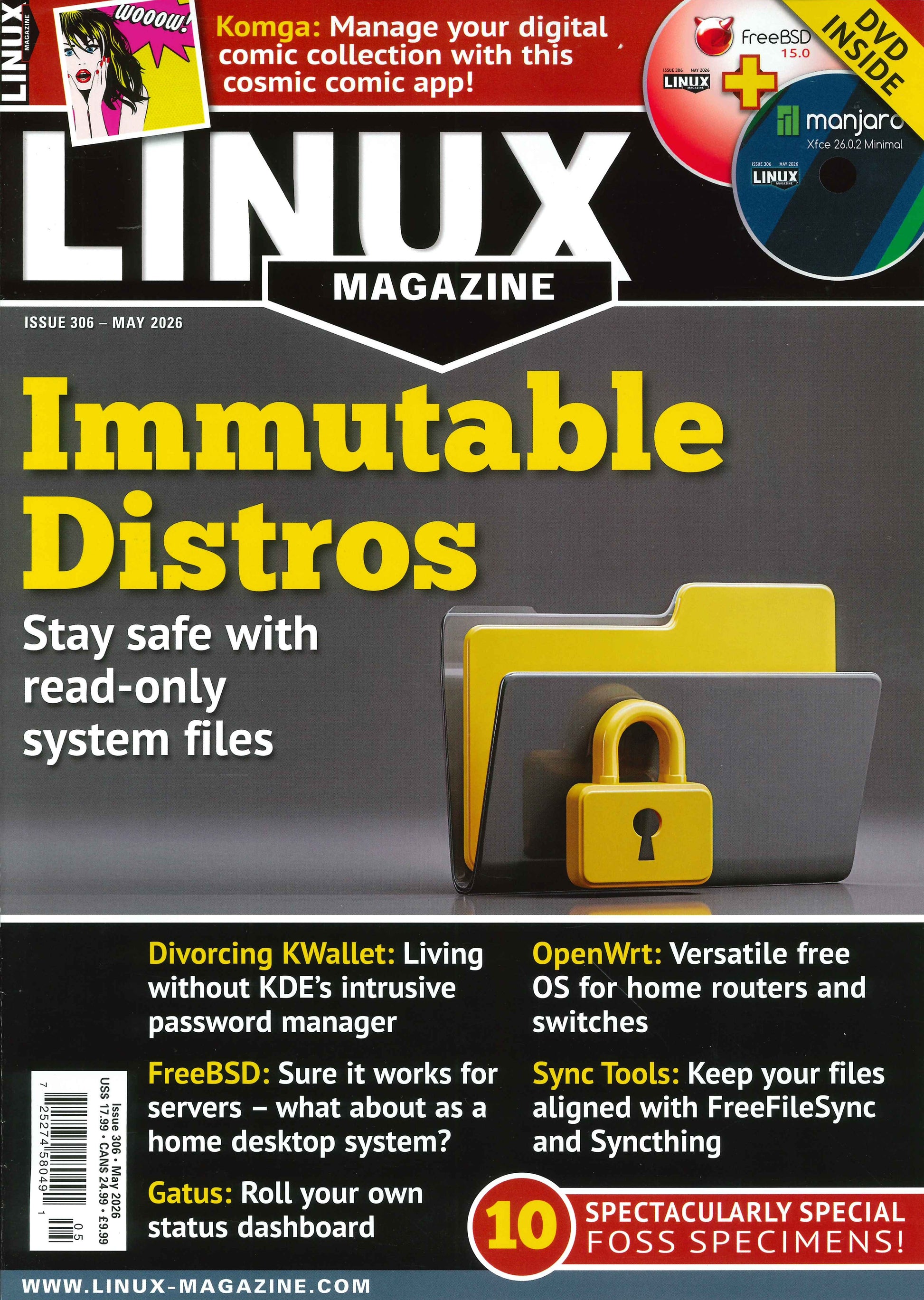 LINUX MAGAZINE UK [2026-05] N.306+DVD