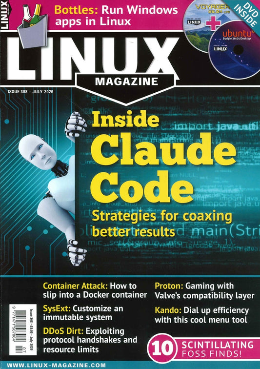 LINUX MAGAZINE UK [2026-07] N.308+DVD