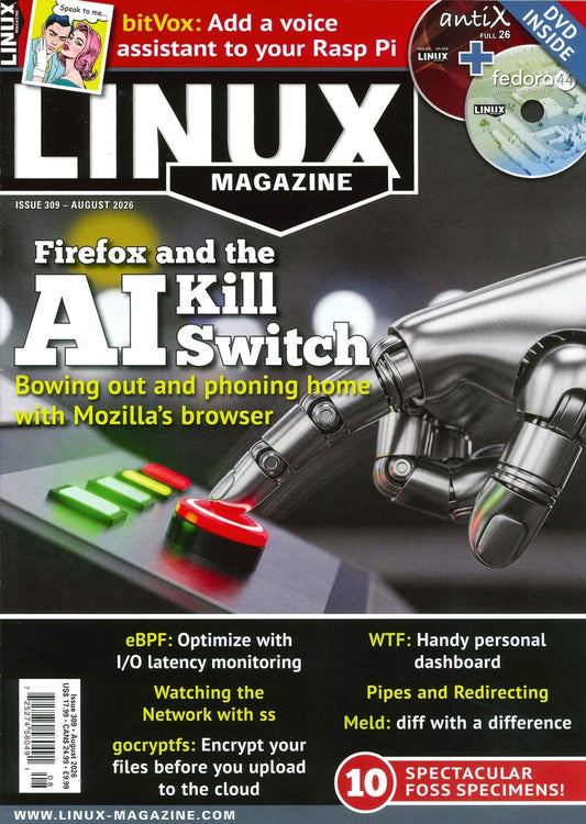 LINUX MAGAZINE UK [2026-08] N.309+DVD