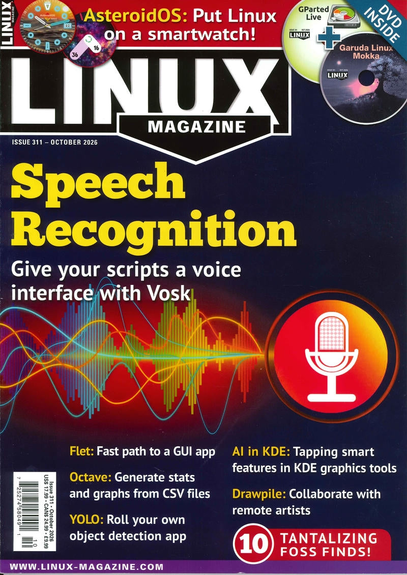 LINUX MAGAZINE UK [2026-10] N.311+DVD