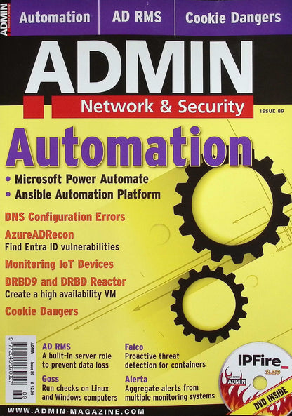 ADMIN [89] N.89+DVD