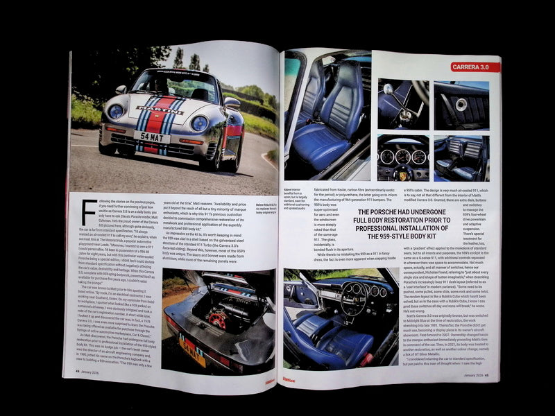Classic PORSCHE [2026-01] No.122 **
