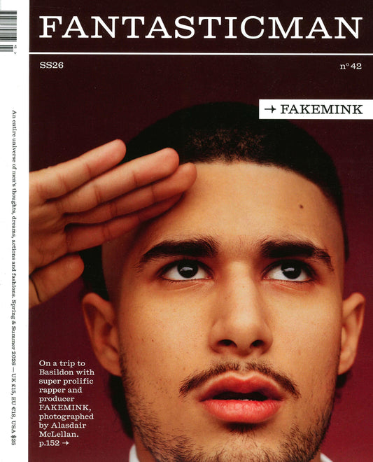FANTASTIC MAN [42] n°42 Spring/Summer 2026 (三封面)