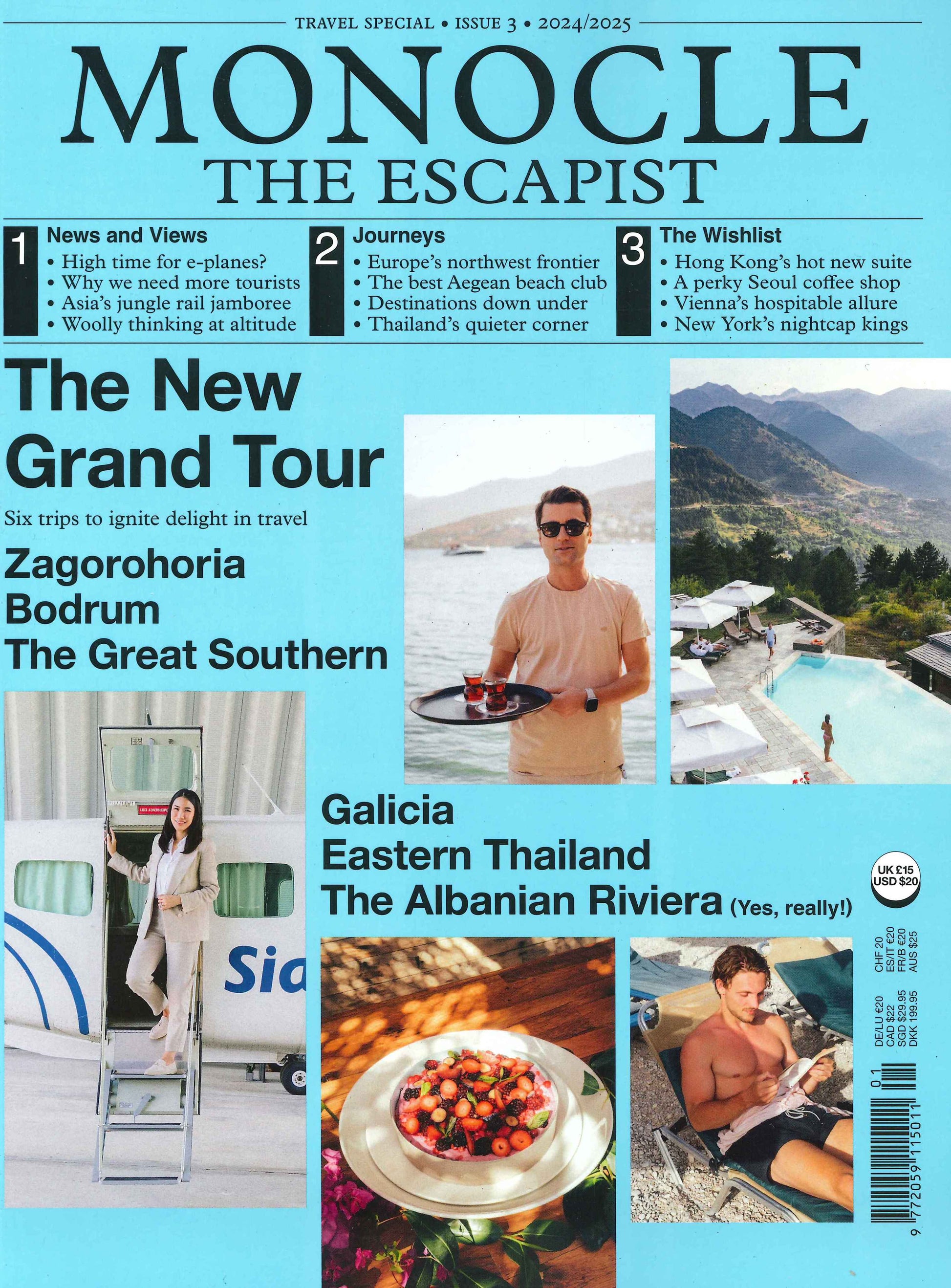 MONOCLE/ The ESCAPIST [01] No.3, 2024/2025