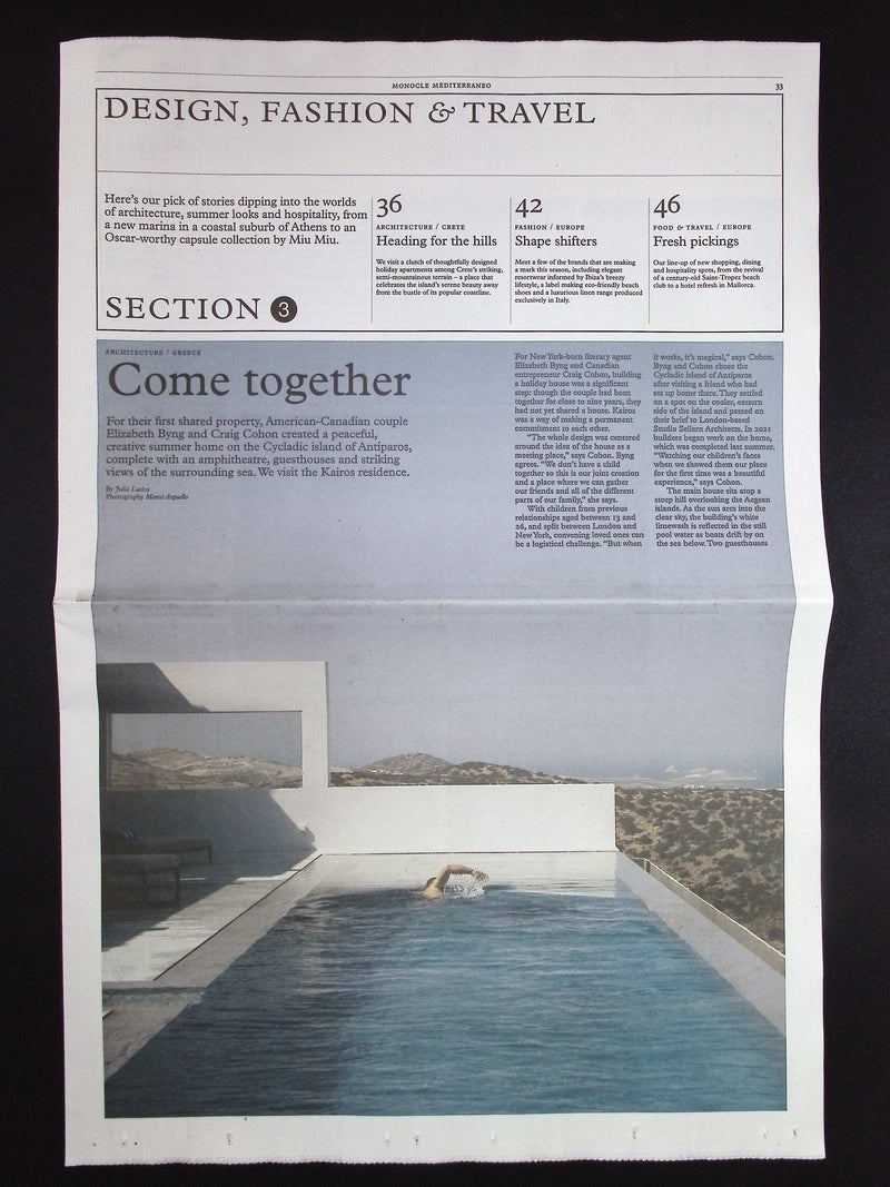 Monocle Meditteraneo Magazine [01] Summer 2025