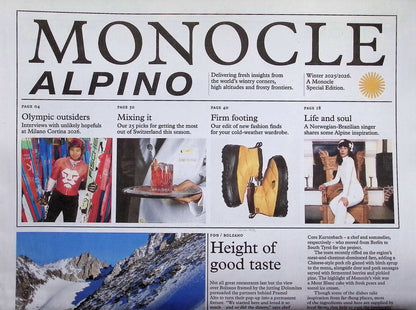 MONOCLE ALPINO [02] Winter 2025/26