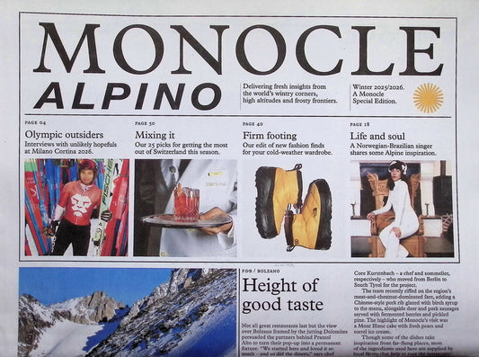 MONOCLE ALPINO [02] Winter 2025/26