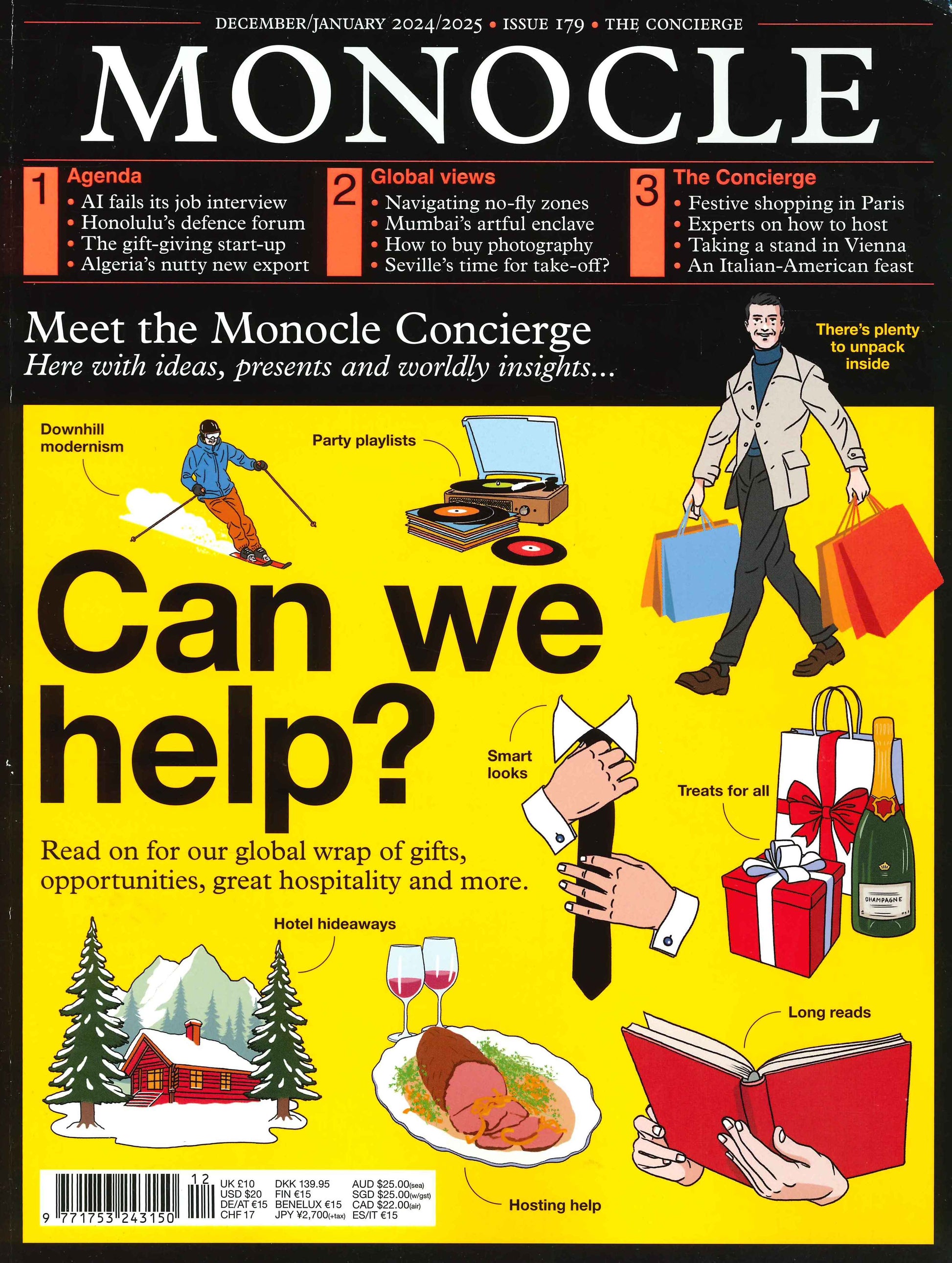 MONOCLE [12]  Dec'24/Jan'25  N°179