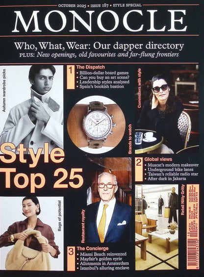 MONOCLE [2025-10] N°187