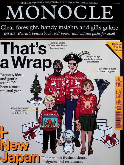 MONOCLE [12] N°189  Dec'25/Jan'26 (雙封面)