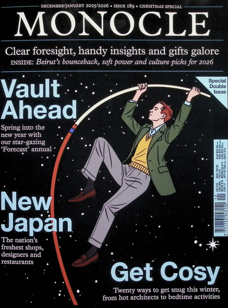 MONOCLE [12] N°189  Dec'25/Jan'26 (雙封面)