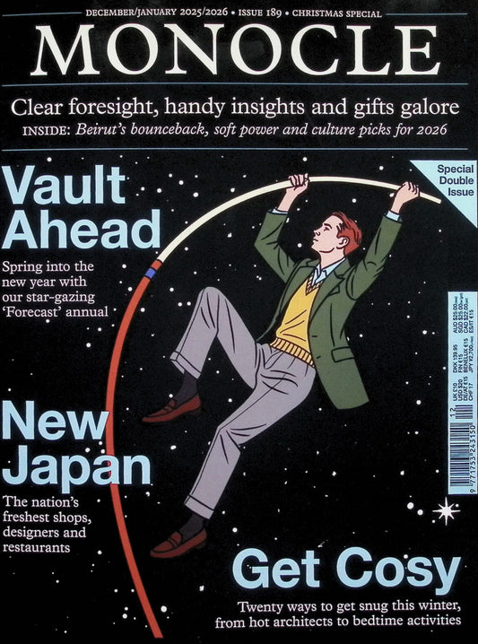 MONOCLE [12] N°189  Dec'25/Jan'26 (雙封面)