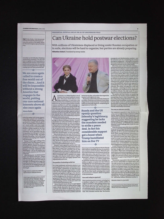 LE MONDE diplomatique [2025-04] N.2504