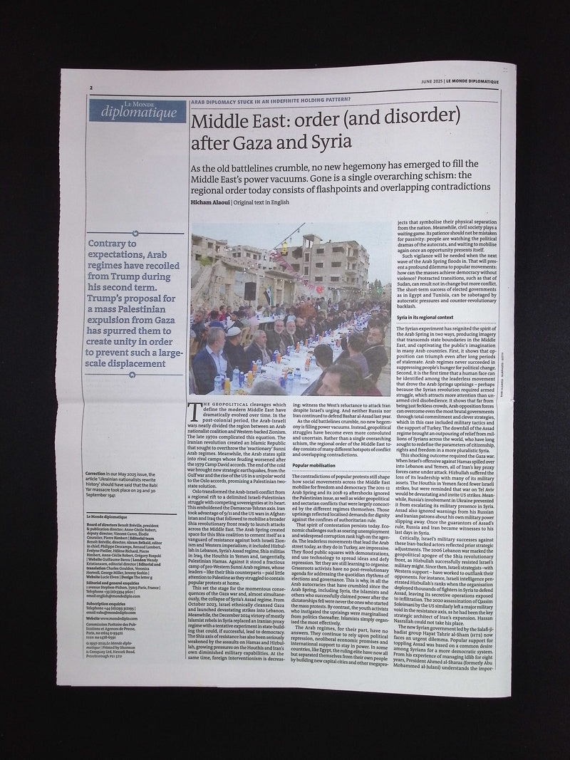 Le Monde Diplomatique [2025-06] N.2506