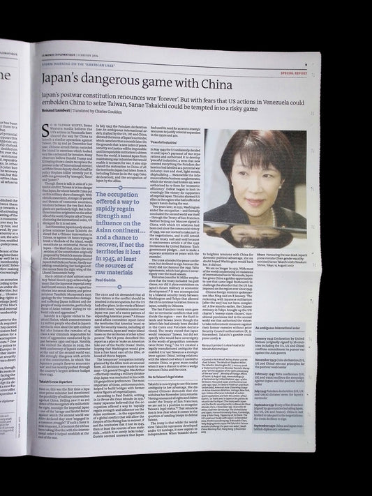 LE MONDE diplomatique [2026-02] N.2602 - Part 1